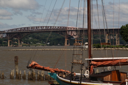 Built in 1978, the Woody Guthrie is a smaller version of the Clearwater that sails around the Beacon waterfront, raising awareness about local environmental concerns and offering free sails to the community. 